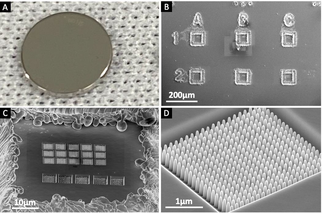 Palladium nanopillars built to record a single reaction