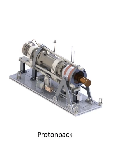 Protonpack high-pressure source system.