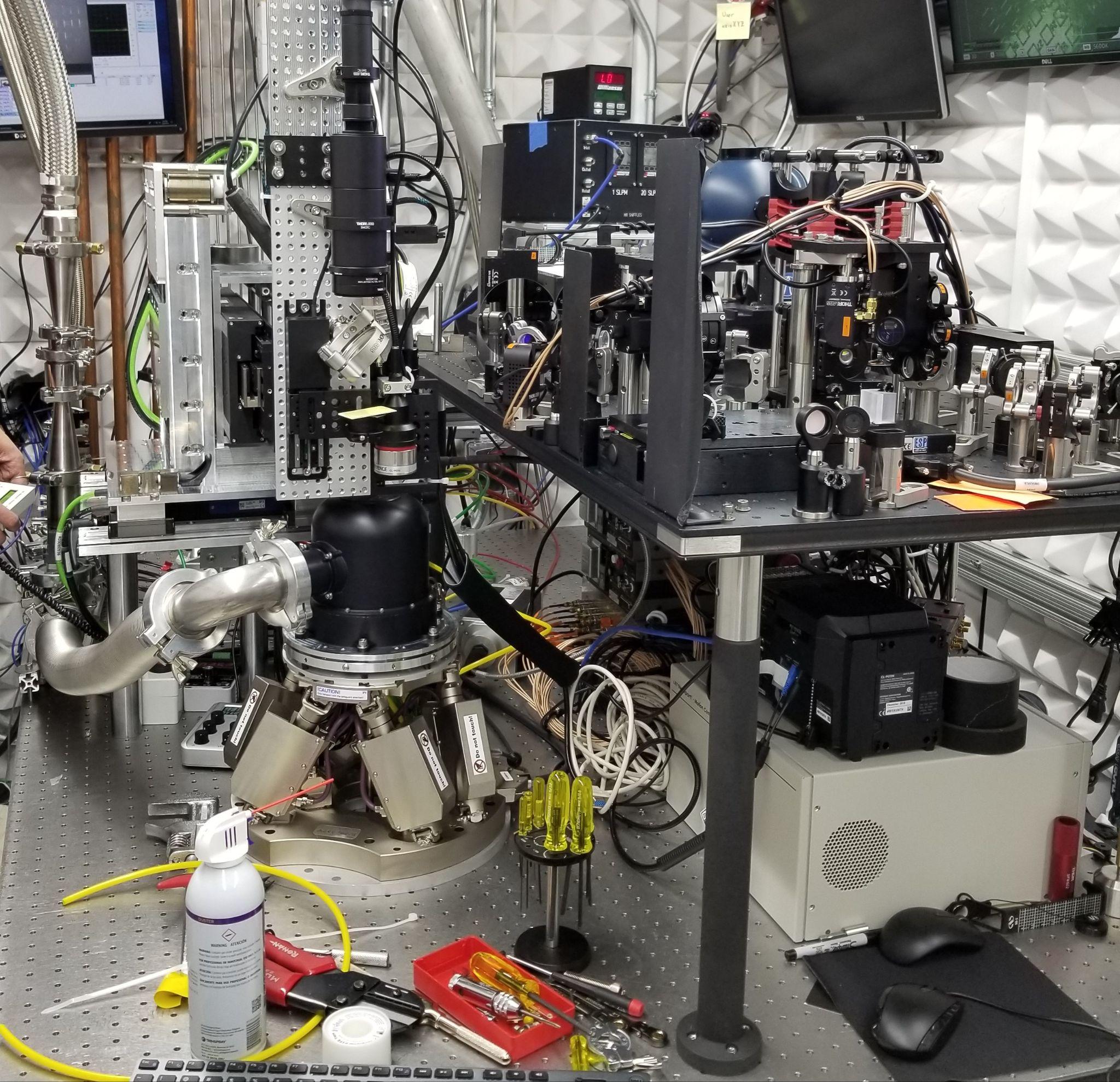 Second-generation ultrashort laser stimulation experiment